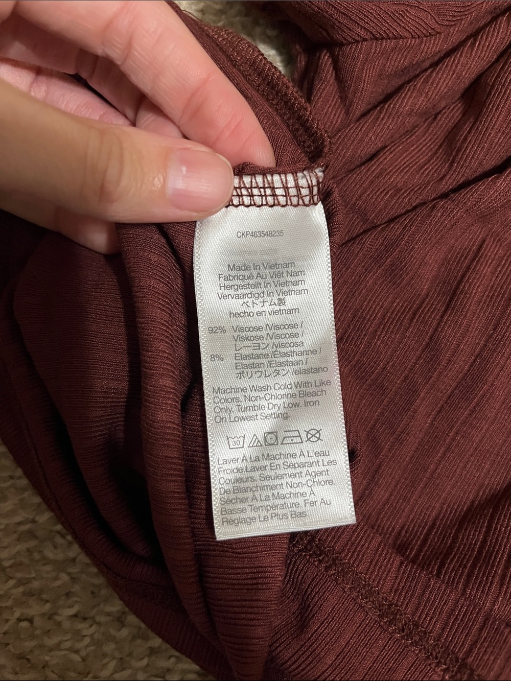 Madewell Square Neck Ribbed Top - Picture 4 of 4